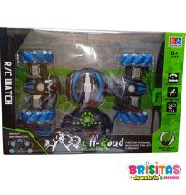 Auto Loco a Control Remoto Azul