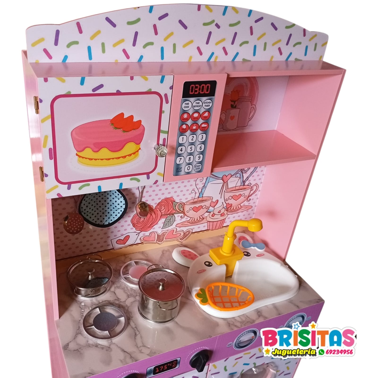 Cocina Infantil Chef Master Confeti - Imagen 7
