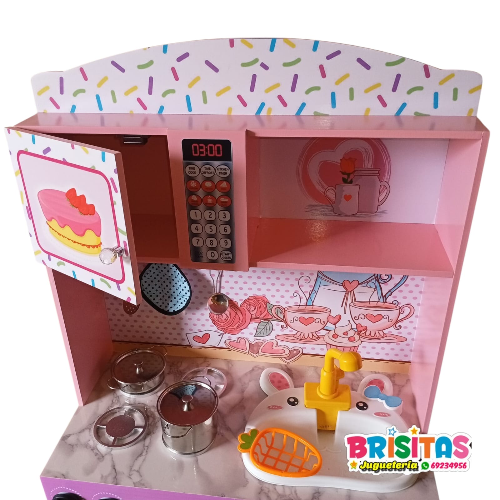Cocina Infantil Chef Master Confeti - Imagen 5