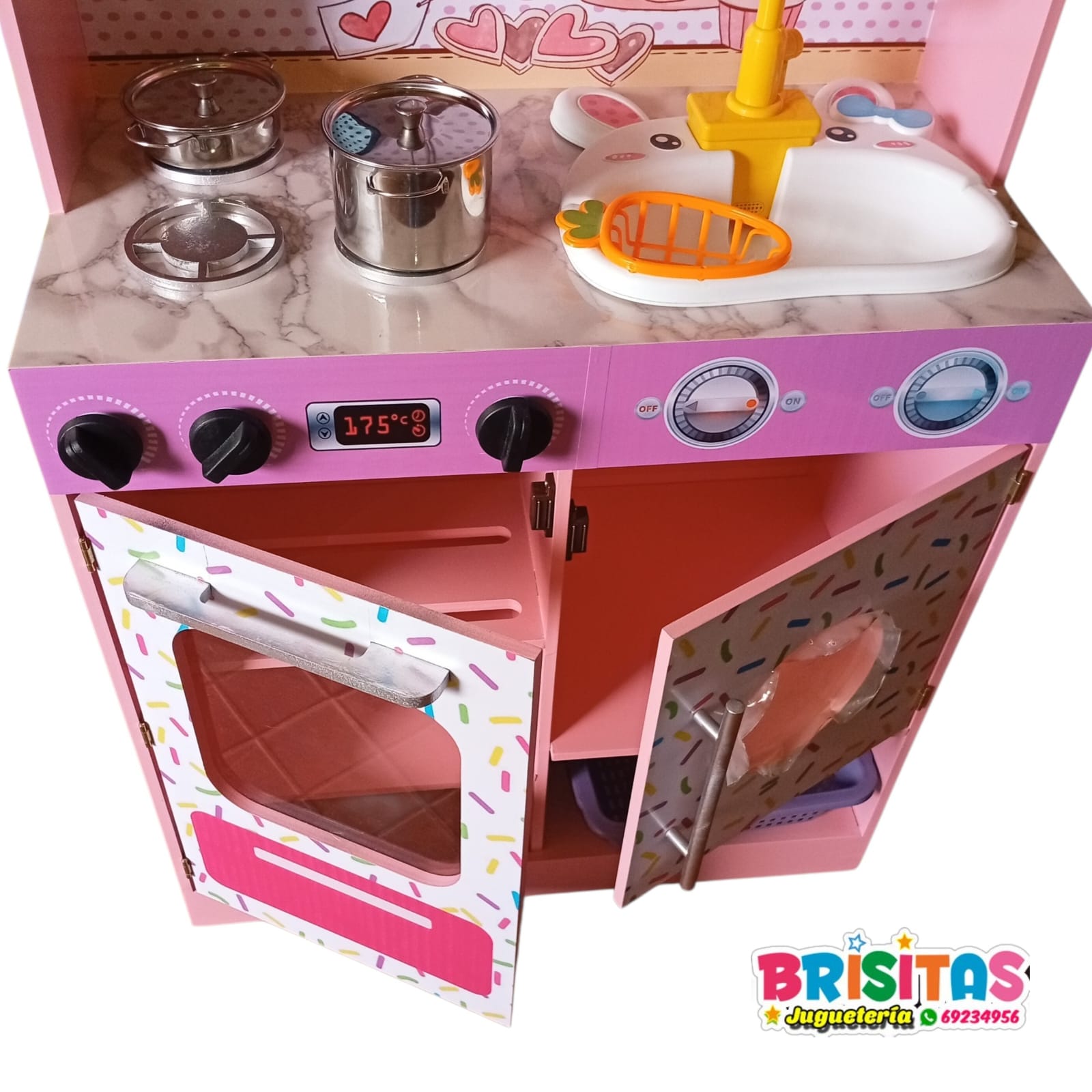 Cocina Infantil Chef Master Confeti - Imagen 6