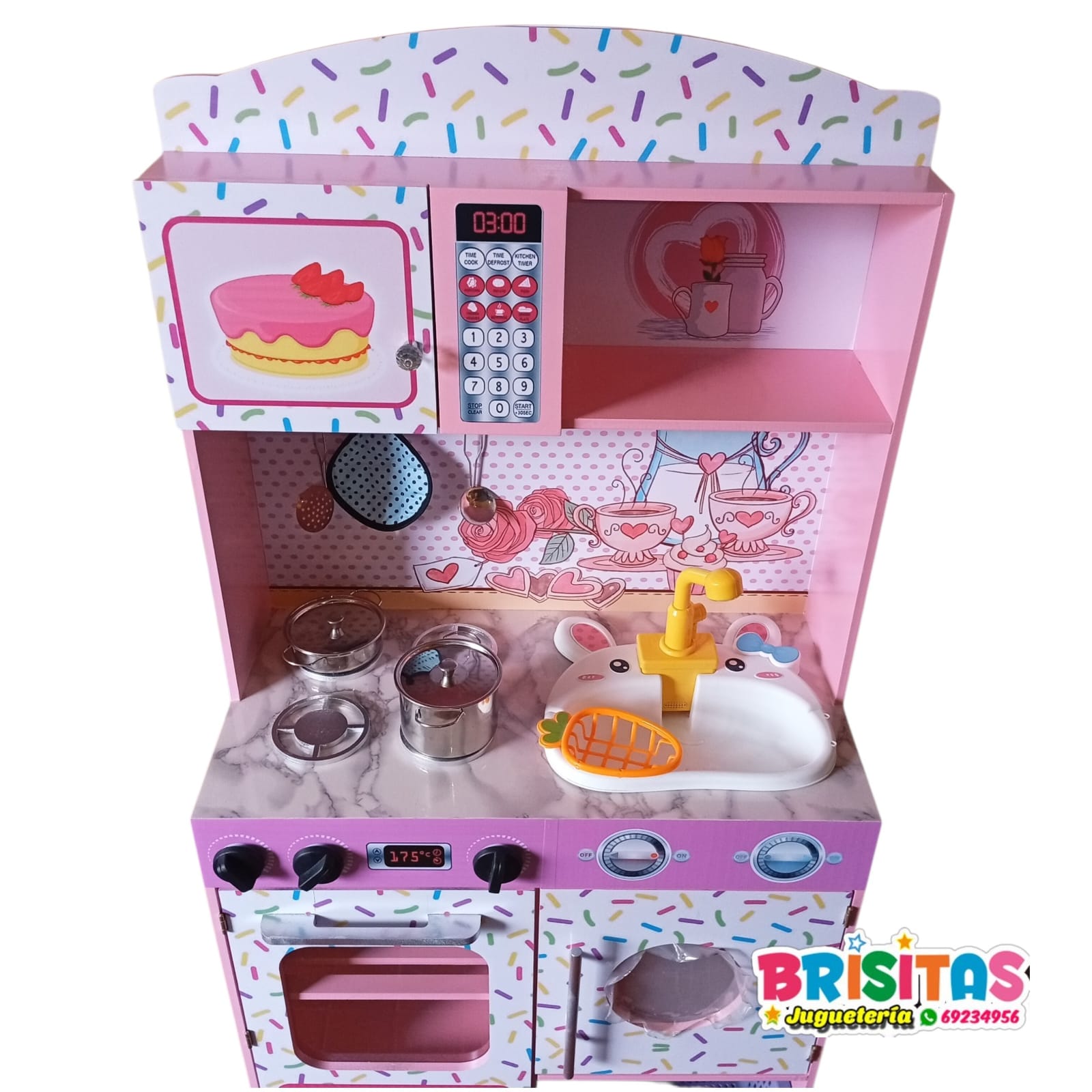 Cocina Infantil Chef Master Confeti - Imagen 4