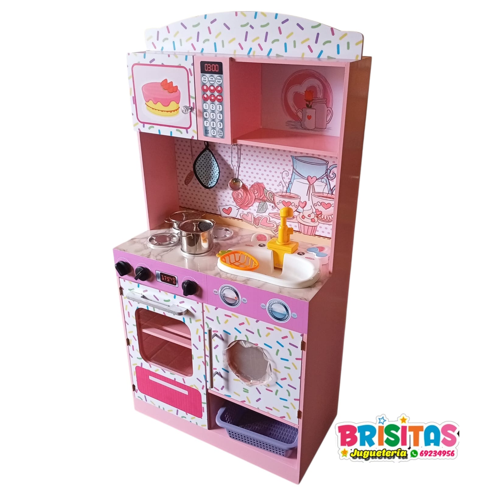 Cocina Infantil Chef Master Confeti - Imagen 2