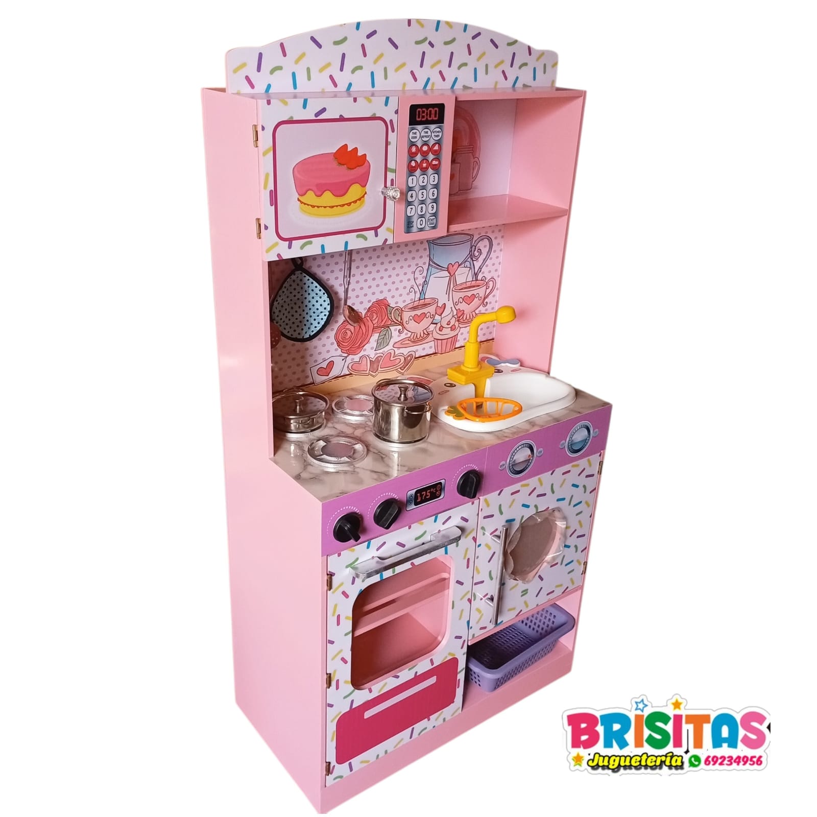 Cocina Infantil Chef Master Confeti - Imagen 3