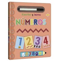 Libro Escribe y Borra Números con Marcador Borrable