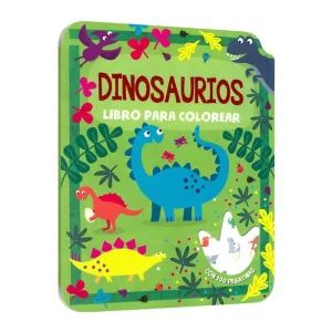 Libro con 100 Pegatinas Dinosaurios