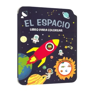 Libro con 100 Pegatinas El Espacio