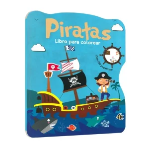 Libro con 100 Pegatinas Piratas
