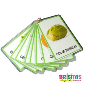 Llavero de Verduras (fotos reales)