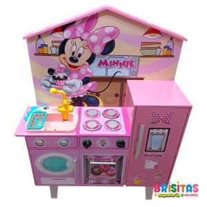 Cocina de Madera MDF Estilo Casita Minnie