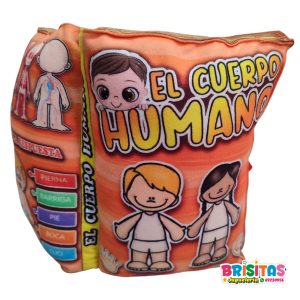 Libro Almohada Cuerpo Humano Mediano