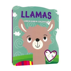 Libro con 100 Pegatinas Llamas