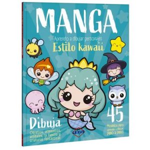 Libro Manga Aprendo a Dibujar Estilo Kawaii