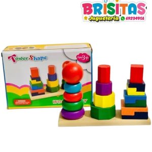 Didáctico Shape Tower