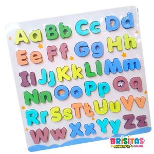Montessori Encaje de Abecedario Mayúsculas y Minúsculas
