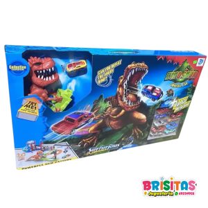 Pista Dinosaurio con Autitos