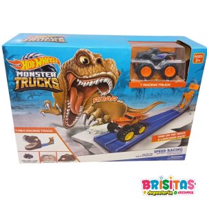 Pista Hotwheel Lanzador Monster Trucks