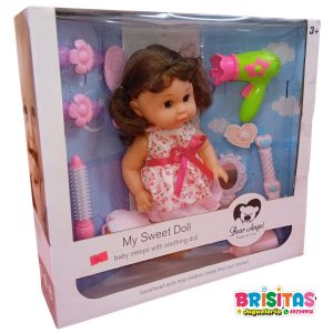 Muñeca con Accesorios de Belleza