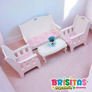 Juego de Living p/muñecas Barbie
