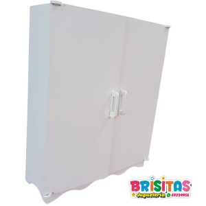 Ropero Blanco  p/ Muñecas  (MDF)