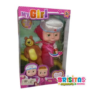 Muñeca Masha con Oso