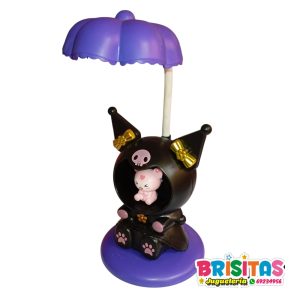 Lámpara Kuromi Lila y Negro