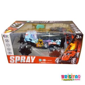 Auto a Control Remoto Spray con Balitas de Gel