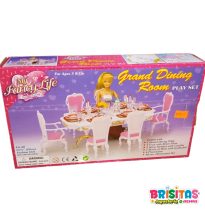 Barbie Muebles Para Casa Comedor