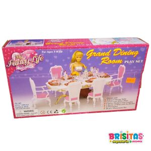 Barbie Muebles Para Casa Comedor