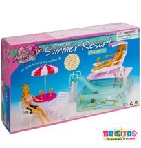 Barbie Muebles Para Casa Piscina