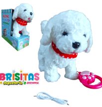 Perrito Blanco Camina y Musical